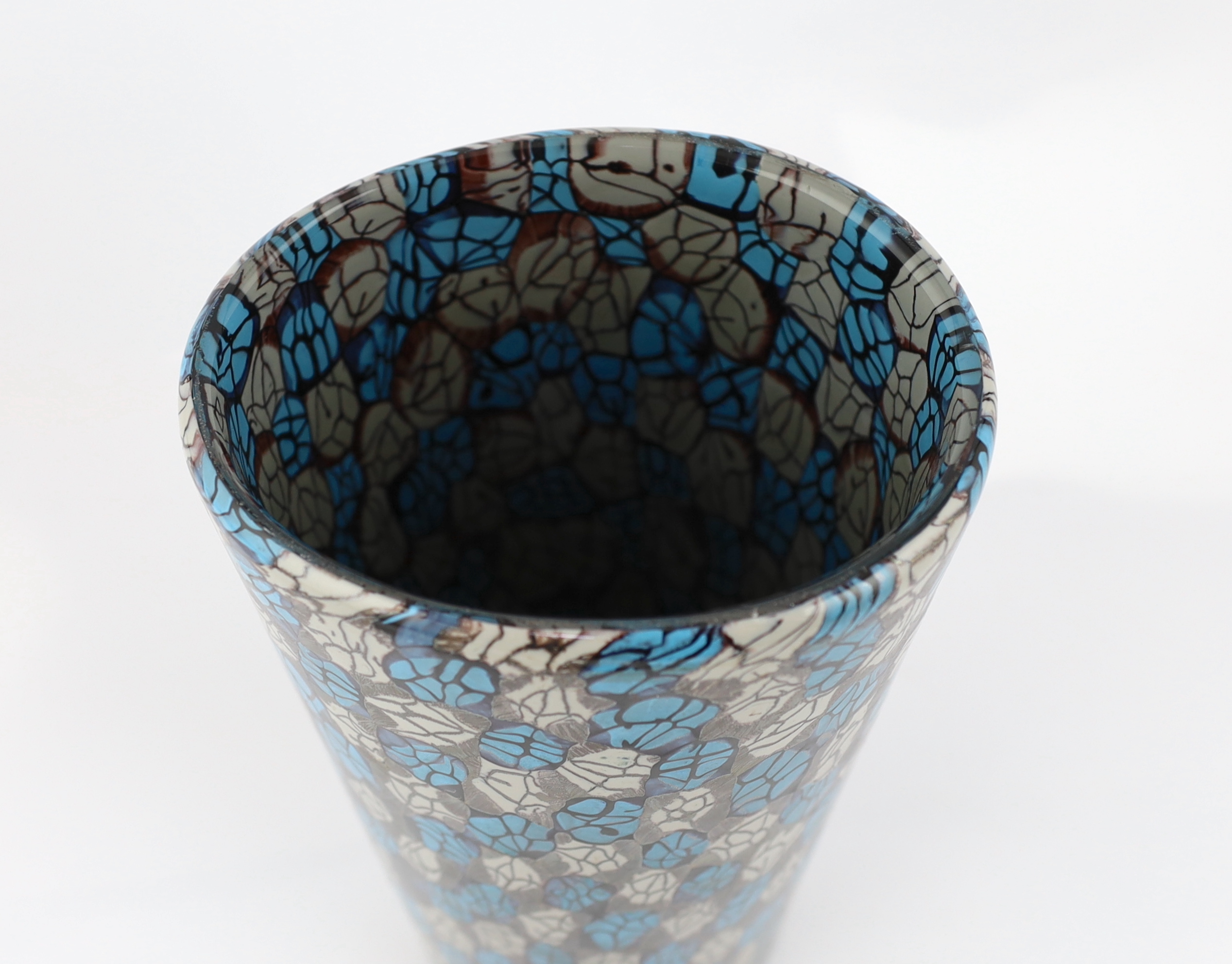Vittorio Ferro (1932-2012), a Murano glass Murrine vase